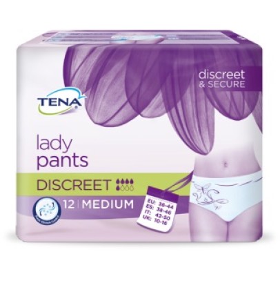 PANNOLONE A MUTANDINA ASSORBENTE TENA SILHOUETTE BLANC MEDIUM 12 PEZZI PANNOLONE A MUTANDINA ASSORBENTE TENA SILHOUETTE BLANC MEDIUM 12 PEZZI
