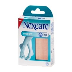 CEROTTO NEXCARE COMFORT IN STRISCIA 6X10CM 10 PEZZI