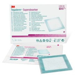 MEDICAZIONE TEGADERM SUPERABSORBENT 10X10 CM 10 PEZZI