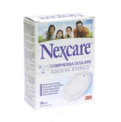 COMPRESSA OCULARE NEXCARE 10 PEZZI COMPRESSA OCULARE NEXCARE 10 PEZZI