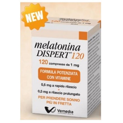 MELATONINA DISPERT 120 COMPRESSE MELATONINA DISPERT 120 COMPRESSE