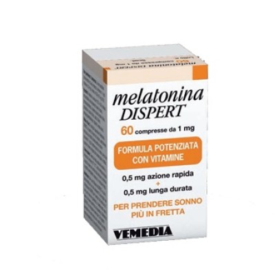 MELATONINA DISPERT 1MG DI MELATONINA 60 COMPRESSE MELATONINA DISPERT 1MG DI MELATONINA 60 COMPRESSE