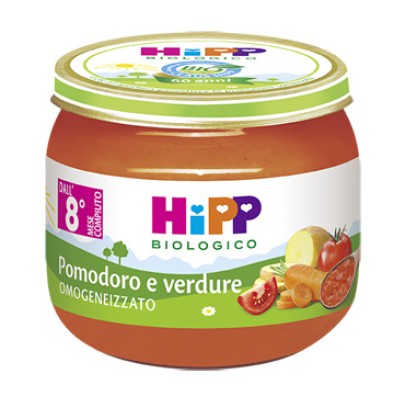 HIPP BIO HIPP BIO OMOGENEIZZATO SUGO POMODORO VERDURE 2X80 G