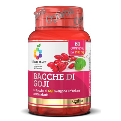 COLOURS OF LIFE BACCHE DI GOJI 60 COMPRESSE 1100 MG