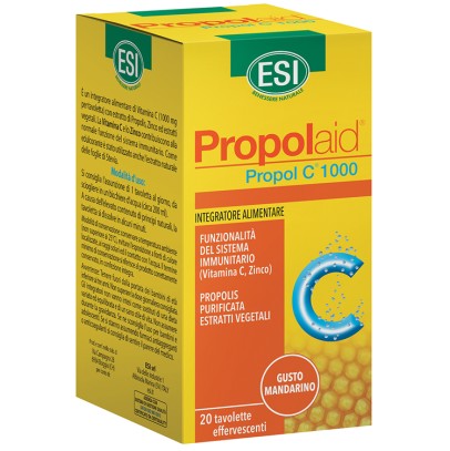 PROPOLAID PROPOL C 1000 MG 20 TAVOLETTE EFFERVESCENTI