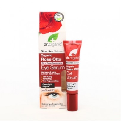 DR ORGANIC ROSE OTTO ROSA EYE SERUM SIERO CONTORNO OCCHI 15ML