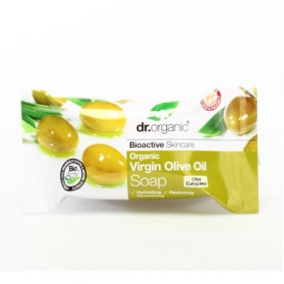 DR ORGANIC VIRGIN OLIVE OIL OLIO DI OLIVA SOAP SAPONETTA 100G