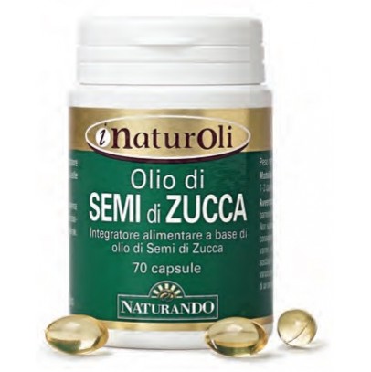 I NATUROLI OLIO DI SEMI DI ZUCCA 70 CAPSULE