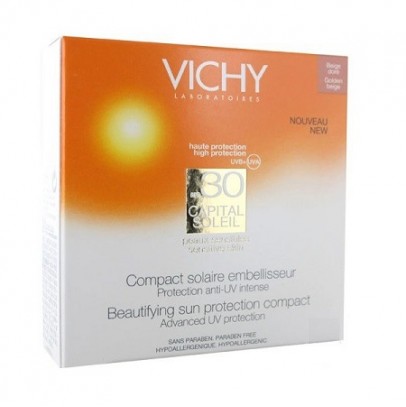 VICHY CAPITAL SOLEIL COMPACT CLAIRE 30 10 G