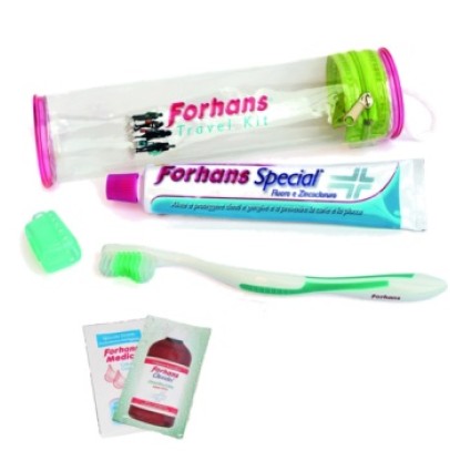 DENTAL KIT FORHANS ADULTI SPAZZOLINO + DENTIFRICIO