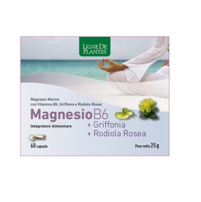 MAGNESIO B6 + GRIFFONIA + RODIOLA 60 CAPSULE MAGNESIO B6 + GRIFFONIA + RODIOLA 60 CAPSULE