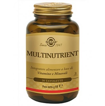 MULTINUTRIENT SOLGAR 30 TAVOLETTE