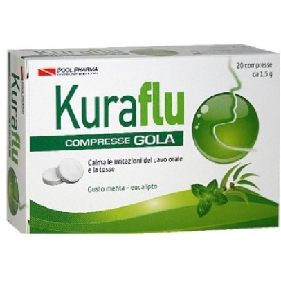 KURAFLU GOLA EUCALIPTO 20 COMPRESSE 1,5 G