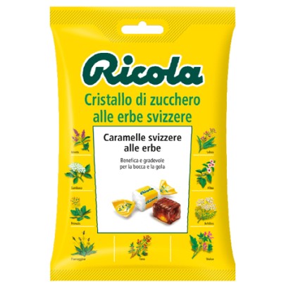 RICOLA CRISTALLO ZUCCHERO ERBE 78 G RICOLA CRISTALLO ZUCCHERO ERBE 78 G