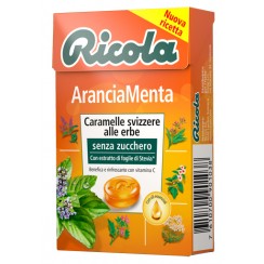 RICOLA ARANCIA MENTA SENZA ZUCCHERO 50 G