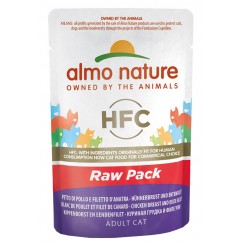 ALMO CAT RAW PACK 55 GR PETTO