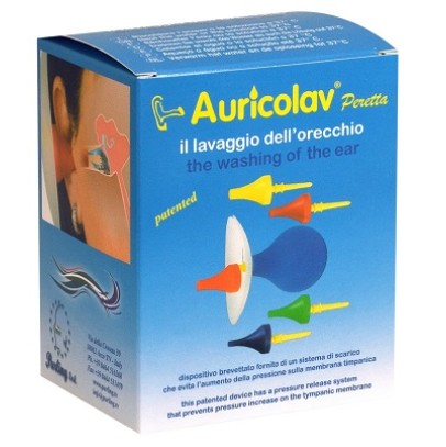 PERETTA AURICOLAV PER LAVAGGIO AURICOLARE