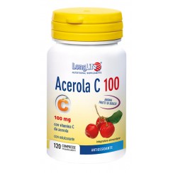 LONGLIFE ACEROLA C100 120 COMPRESSE