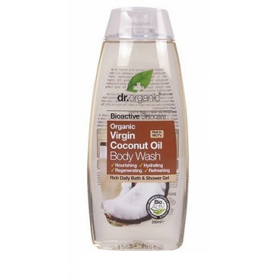 DR ORGANIC COCONUT OIL COCCO BODY WASH DETERGENTE CORPO 250ML