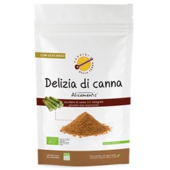 DELIZIA DI CANNA ALICAMENTIS BIO 300 G ZUCCHERO SACCHARUM OFFICINARUM L. PRODIGI DELLA TERRA