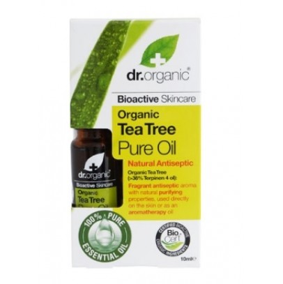 DR ORGANIC TEA TREE ESSENTIAL OIL OLIO ESSENZIALE 10 ML