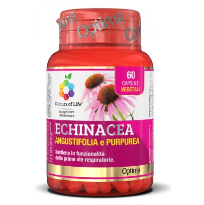 COLOURS OF LIFE ECHINACEA 60 CAPSULE VEGETALI 500 MG