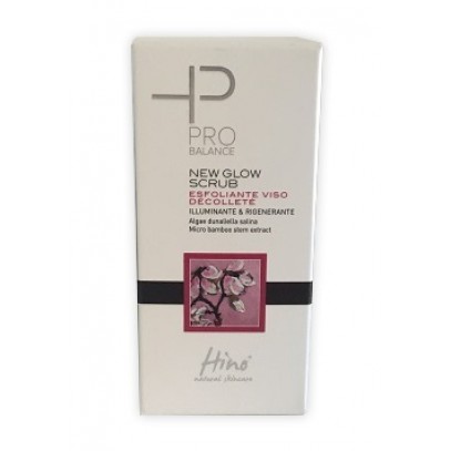 HINO NATURAL SKINCARE PRO BALANCE NEW GLOW SCRUB ESFOLIANTEVISO DECOLLETE 50 ML