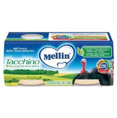 OMOGENEIZZATO MELLIN TACCHINO 2X120 G