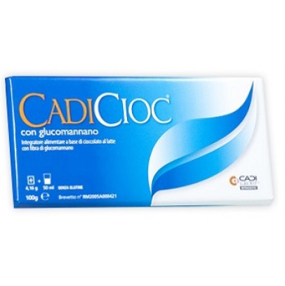 CADICIOC TAVOLETTA LATTE CON GLUCOMANNANO 100 G