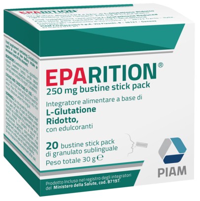 EPARITION 20 BUSTINE STICK PACK DA 250 MG DI GRANULATO SUBLINGUALE EPARITION 20 BUSTINE STICK PACK DA 250 MG DI GRANULATO SUBLINGUALE
