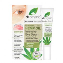 DR ORGANIC HEMP OIL OLIO DI CANAPA EYE SERUM SIERO CONTORNOOCCHI 15 ML