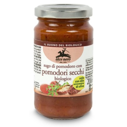 SALSA CON POMODORI SECCHI BIO 200 G SALSA CON POMODORI SECCHI BIO 200 G