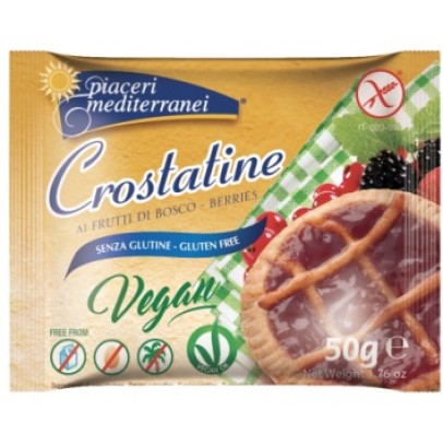 PIACERI MEDITERRANEI CROSTATINE FRUTTI DI BOSCO 50 G