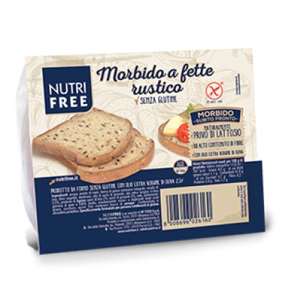 NUTRIFREE MORBIDO A FETTE RUSTICO 165 G NUTRIFREE MORBIDO A FETTE RUSTICO 165 G