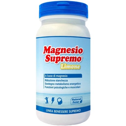MAGNESIO SUPREMO LEMON POLVERE 150 G MAGNESIO SUPREMO LEMON POLVERE 150 G