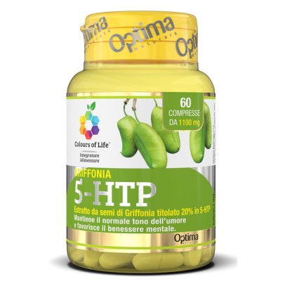 COLOURS OF LIFE GRIFFONIA 5-HTP 60 COMPRESSE 1100 MG COLOURS OF LIFE GRIFFONIA 5-HTP 60 COMPRESSE 1100 MG
