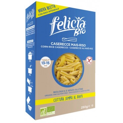 FELICIA BIO MAIS RISO NEW CASERECCE 250 G