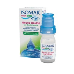 ISOMAR OCCHI PLUS GOCCE OCULARI PER OCCHI SECCHI ALL'ACIDO IALURONICO 0,25% 10 ML