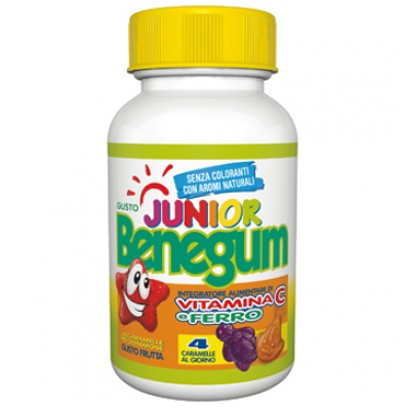 BENEGUM JUNIOR VIT C E FERRO 40 CARAMELLE GOMMOSE GUSTO FRUTTA