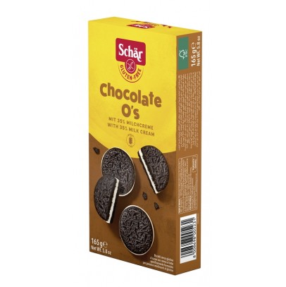 SCHAR CHOCOLATE O'S BISCOTTI 165 G