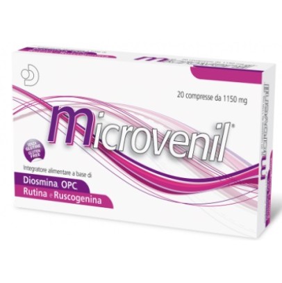 MICROVENIL 20 COMPRESSE 1150 MG MICROVENIL 20 COMPRESSE 1150 MG