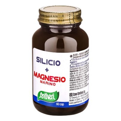 SILICIO + MAGNESIO MARINO 60 CAPSULE 28 G SILICIO + MAGNESIO MARINO 60 CAPSULE 28 G