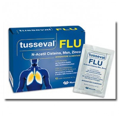 TUSSEVAL FLU 12 BUSTINE SOLUBILI 60 G