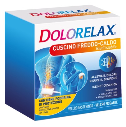 ICE HOT DOLORELAX CUSCINO RIUTILIZZABILE CON VELCRO FISSANTE11X26 CM ICE HOT DOLORELAX CUSCINO RIUTILIZZABILE CON VELCRO FISSANTE11X26 CM