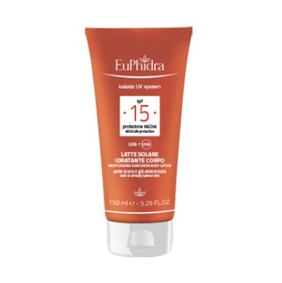 EUPHIDRA KALEIDO UV SYSTEM LATTE SOLARE CORPO 15