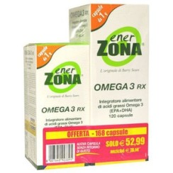 ENERZONA OMEGA 3 RX 120+48 CAPSULE OFFERTA CONVENIENZA