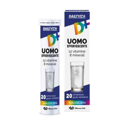 DAILYVIT+ UOMO MULTIVITAMINICO E MULTIMINERALE EFFERVESCENTE20 COMPRESSE