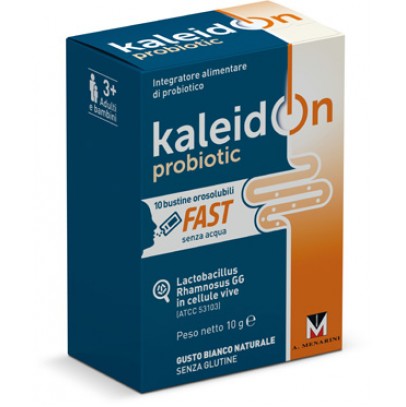 KALEIDON PROBIOTIC FAST BIANCO NATURALE 10 BUSTE OROSOLUBILI