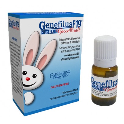 GENEFILUS F19 PLUS D3 GOCCE ORALI 10 ML