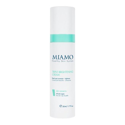 MIAMO SKIN CONCERNS TRIPLE BRIGHTENING CREAM 50 ML CREMA ANTI-MACCHIE SCHIARENTE MIAMO SKIN CONCERNS TRIPLE BRIGHTENING CREAM 50 ML CREMA ANTI-MACCHIE SCHIARENTE